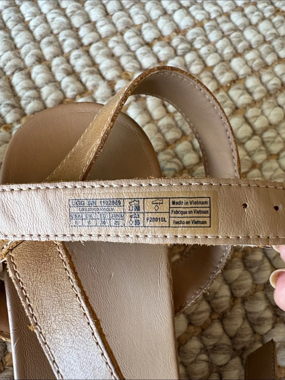 UGG wedge sandals